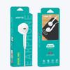 Fones de Ouvido Intra-Auriculares com Fio com Conector de 3,5 mm Adequados para Huawei, Oppo, Xiaomi, Vivo com Controle em Linha para Chamadas