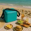 Cubo de Hielo de Eva Más Vendido de Amazon Fruta de Verano Estilo Campamento al Aire Libre Cubo de Picnic Almacenamiento de Hielo Pesca Cruzado al Hombro