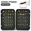 Anzuelos Micro para Mosca, Anzuelos de Pesca con Mosca Bionic Moth Insect, Señuelos de Imitación para Trucha, Whitefish y Tilapia