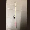 Casa de muñecas Modelo en miniatura Simulación Arcilla Aspiradora en miniatura Plumero Ventilador Cesta de madera Escalera Caña de pescar