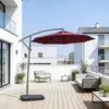 Sombrilla de hierro forjado para patio, sombrilla de manivela manual, sombrilla para balcón y terraza exterior, sombrilla de patio, sombrilla de ocio, sombrilla de plátano