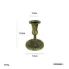 Candelabro de hierro forjado Portavelas retro europeo Portavelas de Amazon Decoración de boda Soporte para velas Cena a la luz de las velas