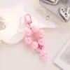 Capa de Celular, Bolsa, Chaveiro, Acessórios com Tag de Letra, Chaveiro Versátil Estilo Dopamina para Menina com Letra