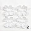 Simulación 4 cm pieza de hortensia no tejida pasador antiguo DIY abanico tocado accesorios para ropa al por mayor