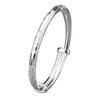 Pulsera de Hilo de Seda Girasol Luz Plata Pura 9999, Nueva Pulsera de Plata Esterlina Brillante de Empuje y Tracción, Regalo para Mamá y Personas Mayores en su Cumpleaños