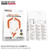 Cargador Dual-Port Pd30W Borofone Bas93A Estándar Europeo Ctoc Set Adecuado para Apple y Android Transfronterizo Qc