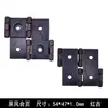 Dobradiça tripla acessórios de dobradiça para porta de armário de móveis dobradiça de ferro dobrável para sapateira espelheira hardware para porta-retrato atacado
