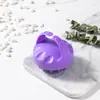 TEMU Escova de Cabeça para Lavar Mãos no Pulso Escova de Shampoo de Silicone Massageador de Couro Cabeludo Escova de Shampoo de Limpeza Pente de Silicone com Dentes Curtos para Massagem
