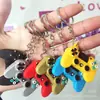 Chaveiro Pingente Manípulo de Máquina de Jogo de Simulação Desenho Animado Chaveiro Criativo de Silicone Acessórios para Pendurar em Mochila Escolar