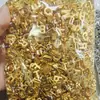 Prata 26 Letras do Alfabeto Inglês Nome Contas Soltas Pingente Pinyin Colar de Contas Pulseira Trançada Acessórios de Joias DIY