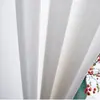 Tecido de Cortina de Malha de Diamante, Cortina Branca Transparente de Luxo Leve, Transmite Luz mas Não Mostra o Interior, Adequada para Sala de Estar, Quarto, Varanda, Cortina Transparente Bloqueadora de Sol
