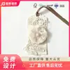 Etiqueta de encaje etiqueta de arte etiqueta de algodón etiqueta de tela etiqueta personalizada ropa de alta gama etiqueta a prueba de rasgaduras