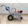 Máquina de marcação de pulverização a frio tipo push manual, máquina de marcação de pulverização a frio de pavimento municipal, máquina de pulverização de linha de navegação de sinal de solo