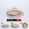 Cuenco de arcilla retro vintage de melamina, plato de hot pot antiguo de Chongqing, plato de panceta de cerdo estofada, cuenco para vino, vajilla de arcilla de imitación de porcelana