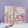 Caderno Espiral A5 My Melody Fofo de Alto Valor para Aluno do Ensino Fundamental Caderno Estilo Cartoon Ins Caderno Fofo Feminino