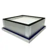 Filtro de alta eficiencia H14/U15 para tanque de líquido personalizado por el fabricante para sala limpia de taller farmacéutico elemento filtrante de aire de alta eficiencia terminal