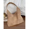 Bolsa de Axila Grande Estilo Coreano Casual Estilo Perezoso Gran Capacidad para Mujer 2026 Nueva Bolsa Tote Simple Bolso de Hombro Versátil