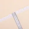 Renda plissada oca de fio de algodão não elástico para acessórios de cabelo DIY feitos à mão, tecido decorativo para bonecas e acessórios de vestuário