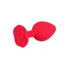 Masturbación femenina rosa metal tapón anal masturbación masculina patio trasero metal masturbación dilatador anal juguetes para adultos