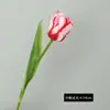 Tela de seda nueva, rama única, multicolor, loro, tulipán, flor artificial, decoración de boda para el hogar, tulipán flor falsa al por mayor