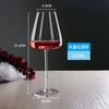 Taça de vinho tinto para mapa para molde de amostra taça personalizada copo de coquetel soprado à mão cristal artificial personalizado