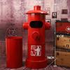 Hierro Forjado Creativo Estilo Industrial Retro Hidrante de Incendios Cenicero Cubo de Basura Barril de Almacenamiento para el Hogar Adornos Decorativos Prácticos
