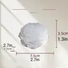 Vela aromática de cera de soja con aroma a peonía, vela aromática con forma de flor, decoración atmosférica para regalo navideño