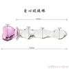 Palo de Masturbación de Cristal para Mujeres, Bolas para Punto G y Anal, Herramienta Sexual de Vidrio, Dispositivo Vibratorio para Punto G