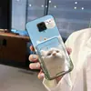 Adequado para Capa de Celular Xiaomi Porta Cartão Gato de Estimação Fofo Casca Macia À Prova de Poeira Troco Digital Moderna Criativa Borda Completa Juventude