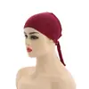 Sombrero Pirata de Lazo Trasero Modal Transfronterizo Amazon Alta Elasticidad Protección del Cabello Diadema Pañuelo para la Cabeza Pañuelo Gorra Base Venta al por Mayor
