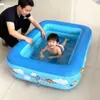 Piscina Inflável de Bolhas com Fundo, Impressa, Duas Camadas/Três Camadas, 1,35m/2,01m, Atravessando Fronteiras, Atacado de Fábrica