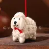 Nuevos Accesorios Colgantes de Fieltro de Lana Culturales y Creativos, Dijes de Oveja Pequeña Lindos para Bolsos, Accesorios para Llaveros, Artículos de Regalo