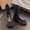 Botas Martin de Alto Valor Outono 2026 Novo Estilo Super Quente Versátil Retrô Emagrecedor Mais Vendido Sola Grossa Estilo Britânico Botas Curtas