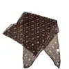 Bufanda Larga Kage 100% Gasa de Seda para Mujer, Accesorio de Cinta, Diadema, Bufanda, Versátil y Elegante, 30*160cm