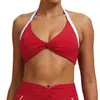 Sutiã de Yoga com Bojo Transpassado Sem Costura Transfronteiriço com Lindo Design nas Costas, Sutiã Esportivo Justo e Moderno para Lazer ao Ar Livre, Corrida e Fitness