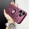 Funda Magnética Refrescante Remolino Pequeño Aplicable para Teléfono Apple 18PROMAX Creativa iPhone17 Resistente a Caídas 16 Funda Protectora