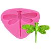 Molde de Silicona Libélula Mariposa Fondant Chocolate Decoración de Pastel Molde para Hornear