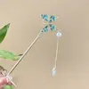 Pasador de Mariposa para Mujer, Pasador de Alto Nivel Estilo Chino Nuevo, Tocado Xiuhe Estilo Antiguo, Joyería de Pasador con Borla y Movimiento de Pasos