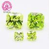 5A color especial circón 17# verde manzana 18# circón verde manzana profundo 3*3-10*10mm gema al por mayor