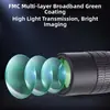 Telescópio Monocular com Zoom 10-300X40 com Ampliação Variável para Uso ao Ar Livre, Alta Ampliação, Ultra-Alta Definição, Grande Abertura, Zoom Contínuo para Viagem