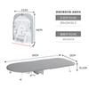 Tábua de Passar de Mesa Transfronteiriça Personalizada Tábua de Passar Dobrável Mesa de Passar Reforçada Suporte para Passar Roupa Doméstico Tábua Elétrica de Passar