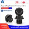 Tampão de flange sextavado externo com tampão de rosca de tubo lateral tampão de óleo M8 * 1 M20 * 1.5 M14 * 1.5 M10 * 1