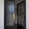 Manija de Puerta de Aleación de Aluminio Estilo Chino, Manija de Puerta Negra de Acero Inoxidable Minimalista Moderna de Gama Alta para Puerta de Vidrio