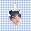 Etiqueta de bagagem Song Yuqi pingente de bolsa de bagagem corrente para pendurar suporte de etiqueta pendurada periférico mesmo estilo TikTok