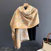 Bufanda versátil estilo étnico retro con estampado de anacardos, cachemira sintética, chal exterior de alta calidad a la moda, popular en el comercio exterior para mujeres