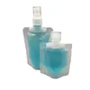 Bolsa de 30 ml con Tapa de Pico abatible, Bolsas esmeriladas a granel de varias capacidades, Bolsas para reempaque de loción
