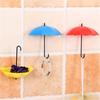 Ganchos Criativos de Guarda-Chuva, Sem Prego, Ganchinhos Adesivos Fofos Atrás da Porta, Ganchos Adesivos, Ganchos de Parede, Pacote com 3