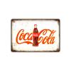 Póster Publicitario Retro de Refresco de Cola Nuevo 2024 Pintura de Hierro Pared de Fondo de Bar Pintura Decorativa sin Marco para el Hogar