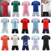 Uniforme de fútbol para clubes de entrenamiento juvenil, conjuntos de uniformes de fútbol para niños y adultos, uniformes de equipo personalizados, uniformes de competición