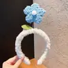 Faixa de Cabelo para Lavar o Rosto para Mulheres, Nova Faixa Doce de Celebridade da Internet, Máscara Facial, Faixa de Pelúcia Antiderrapante, Acessórios de Cabelo Infantis Fofos de Desenho Animado